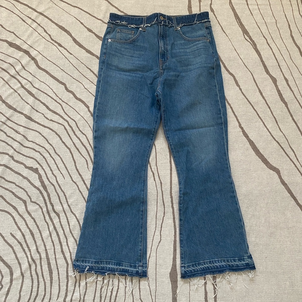 Veronica Beard High Rise Carson Flare Jean